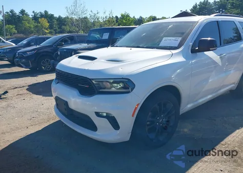 2021 Dodge Durango Gt Plus Awd from USA, damaged, VIN 1C4RDJDG6MC751004